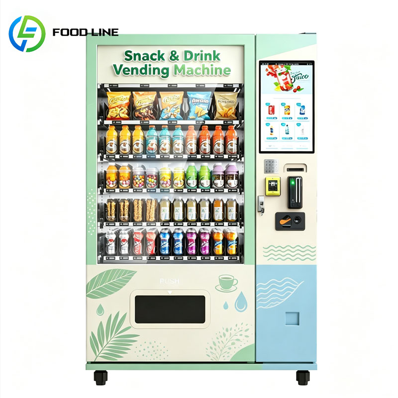 Food Snacks Drinks - Snack-Automat Intelligenter Automatischer Süßigkeiten- und Getränkeautomat