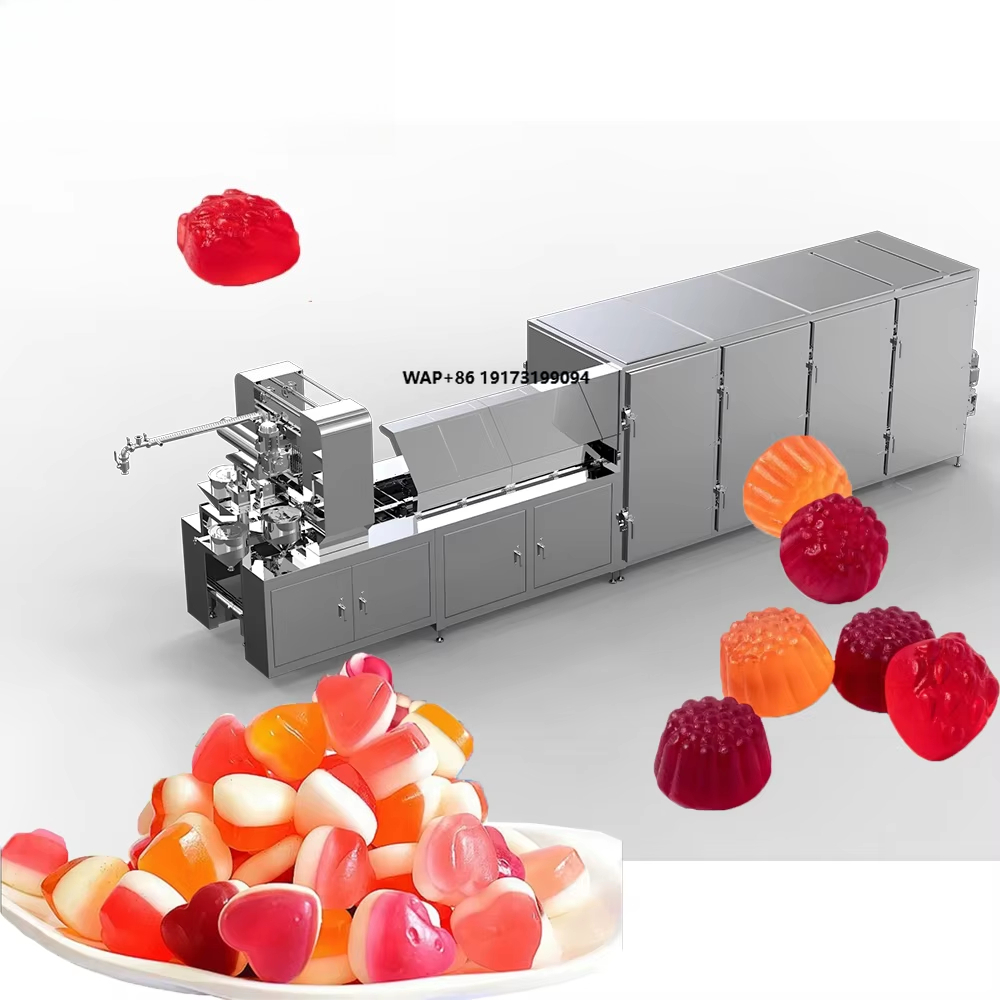 Gummy Candy - Junyu Automatische Produktionslinie für Gummibärchen, Hartbonbons