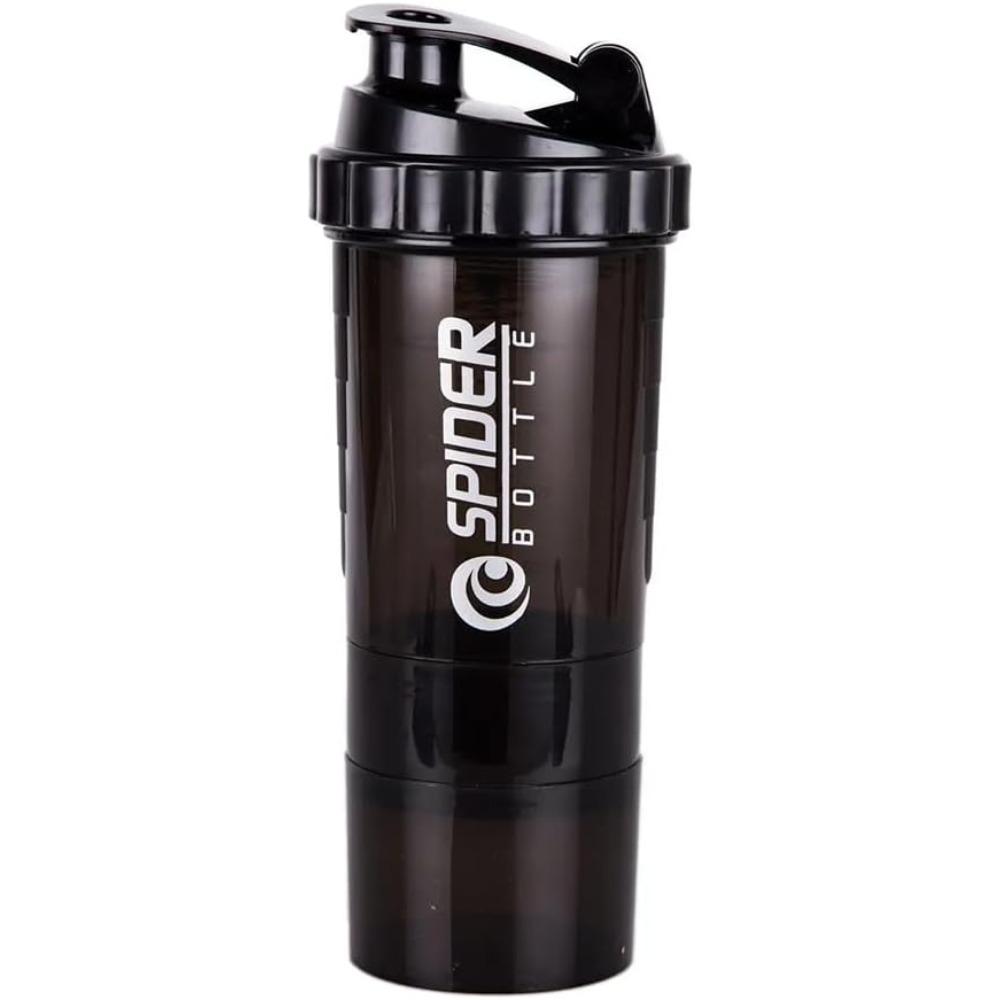 Protein Bar - 3 Schichten Shaker Protein Flasche Pulver
