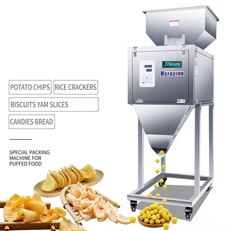 Popcorn - 10g - 100g Kartoffelchips-Wiege- und Abfüllmaschine,