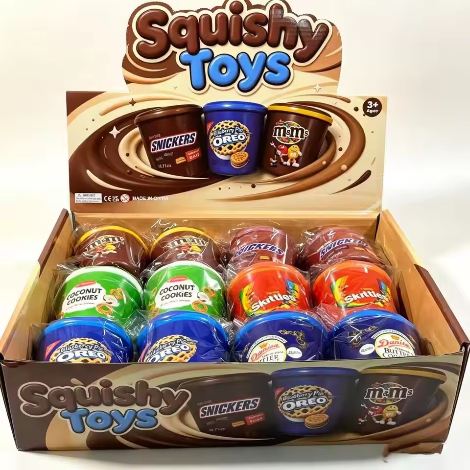 Chocolate Snack - Heiß begehrter süßer Mini-Snack-Eimer mit langsam