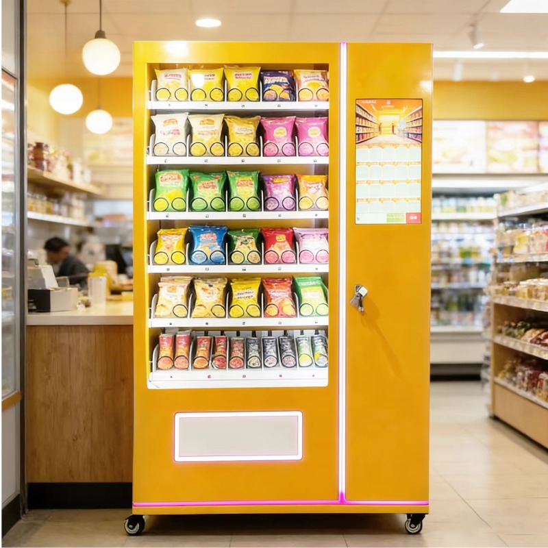 Food Snacks Drinks - Automatischer Snack-Verkaufsautomat Kommerzieller Getränke- und Getränkeautomat