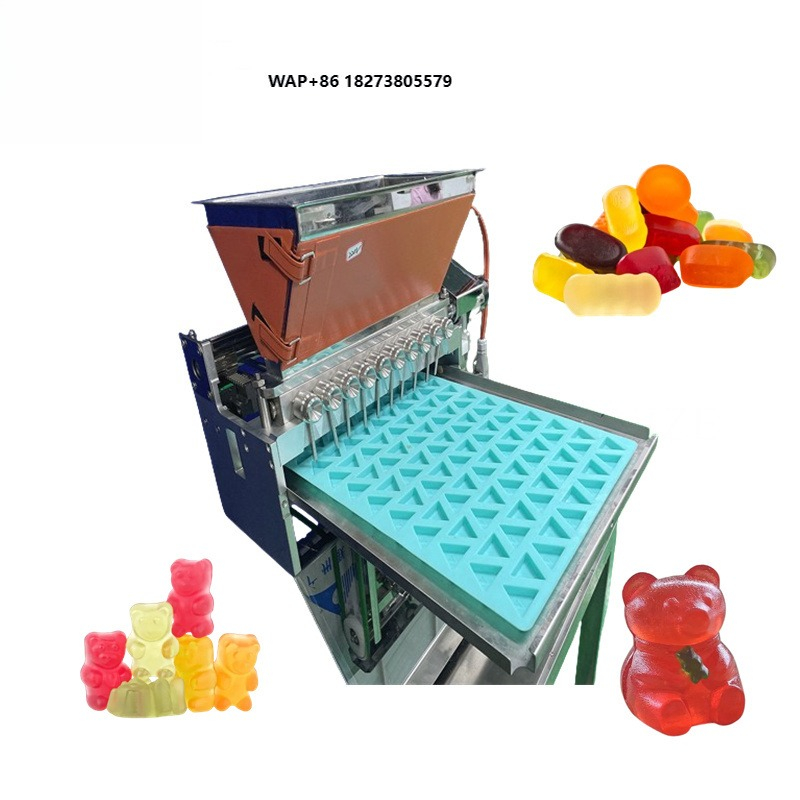 Gummy Candy - Automatische Tisch-Geleebonbon-Maschine zur Herstellung von 3D-Gummibonbons,