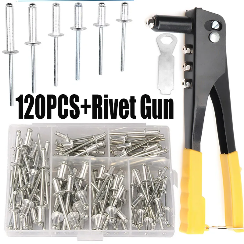 120 Stück Nieten / Heavy Duty  – Nuts Mix Bewertung und Preis