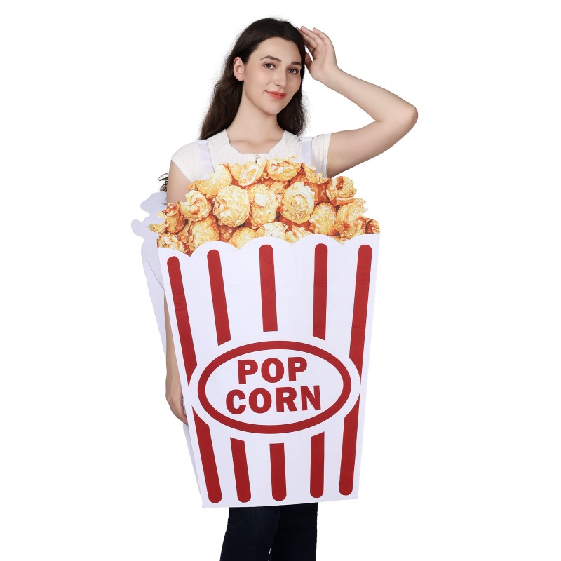 Neues Halloween-Cosplay-Kostüm – Popcorn Bewertung und Preis
