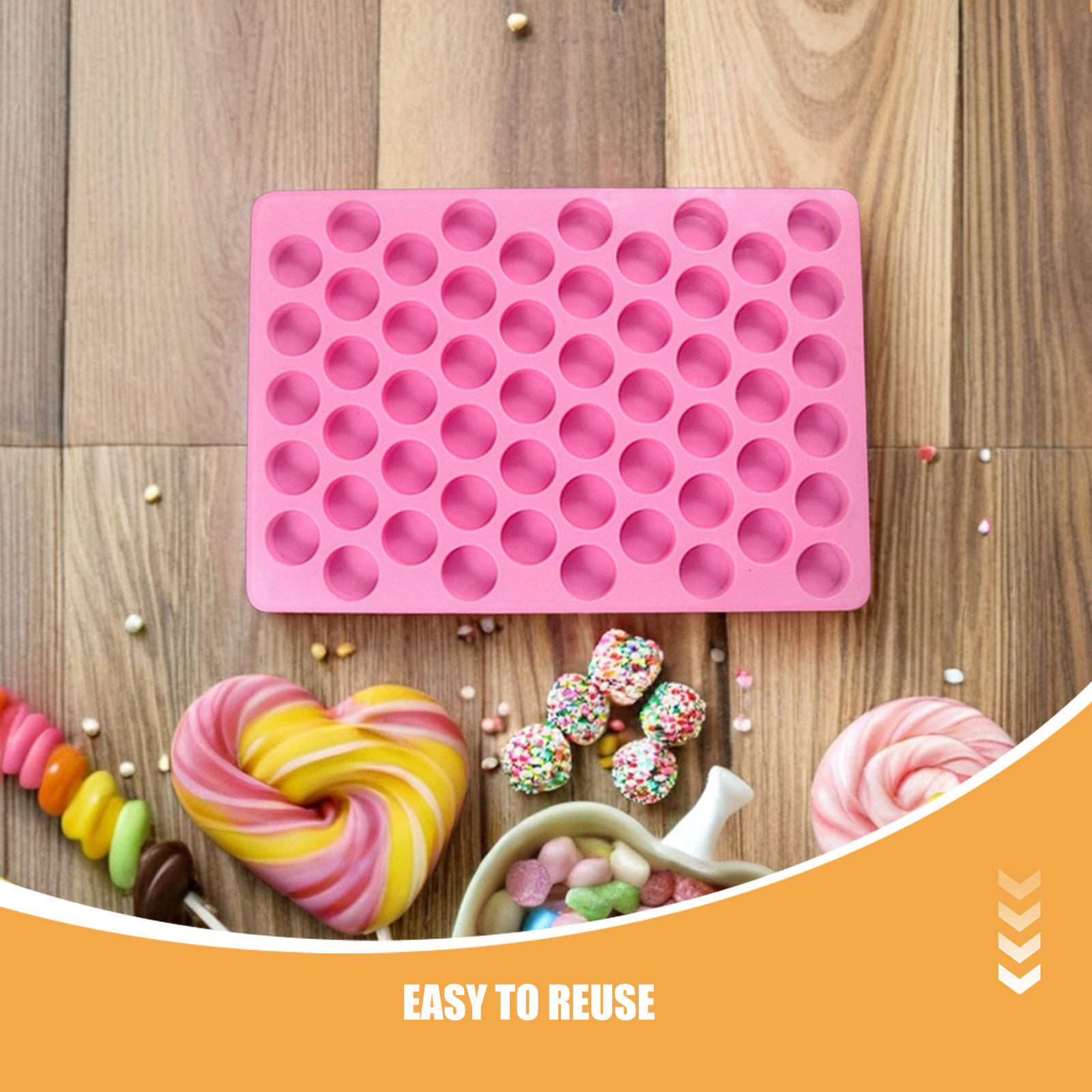 2 Stück Silikon-Kreisformen, D – Gummy Candy Bewertung und Preis
