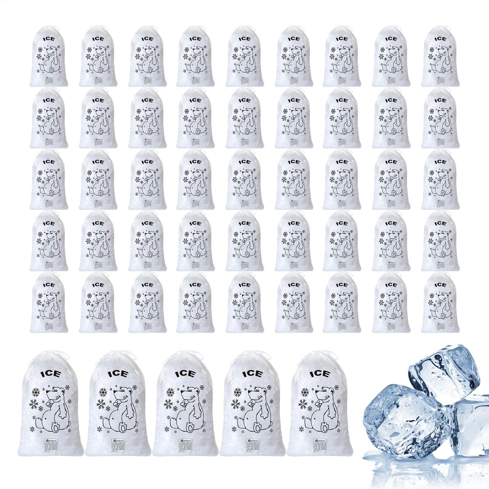 Eisbeutel 50 Stück, robuste Pl – Food Snacks Delivery Bewertung und Preis