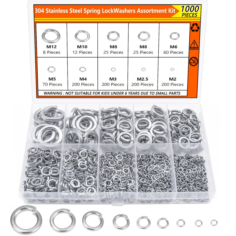 1000 Stück M2 M2,5 M3 M4 M5 M6 – Nuts Mix Bewertung und Preis