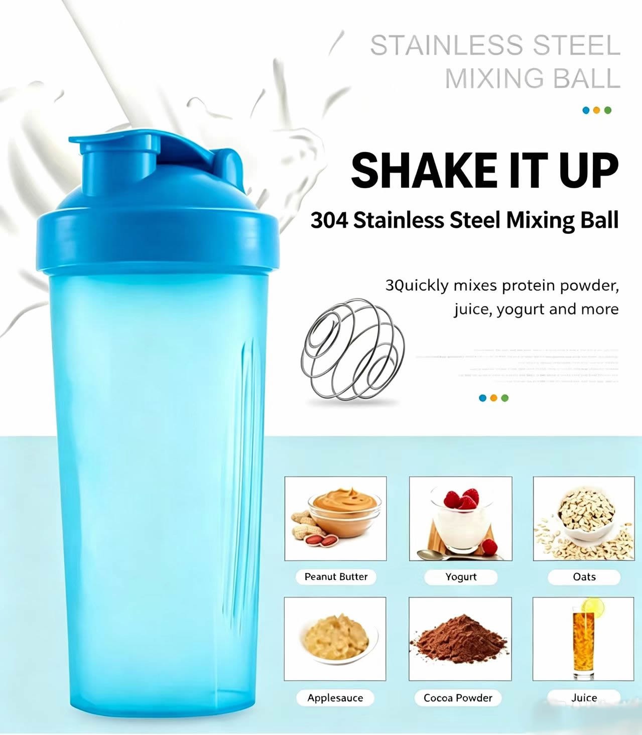 2 Stück 20 oz Protein-Shaker-F – Protein Bar Bewertung und Preis