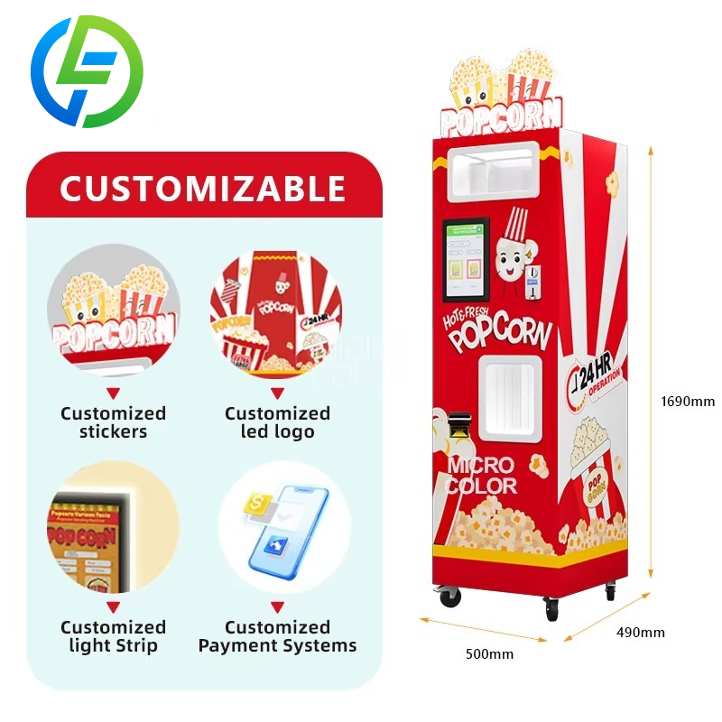 Maßgefertigte Kommerzielle Pop – Popcorn Bewertung und Preis