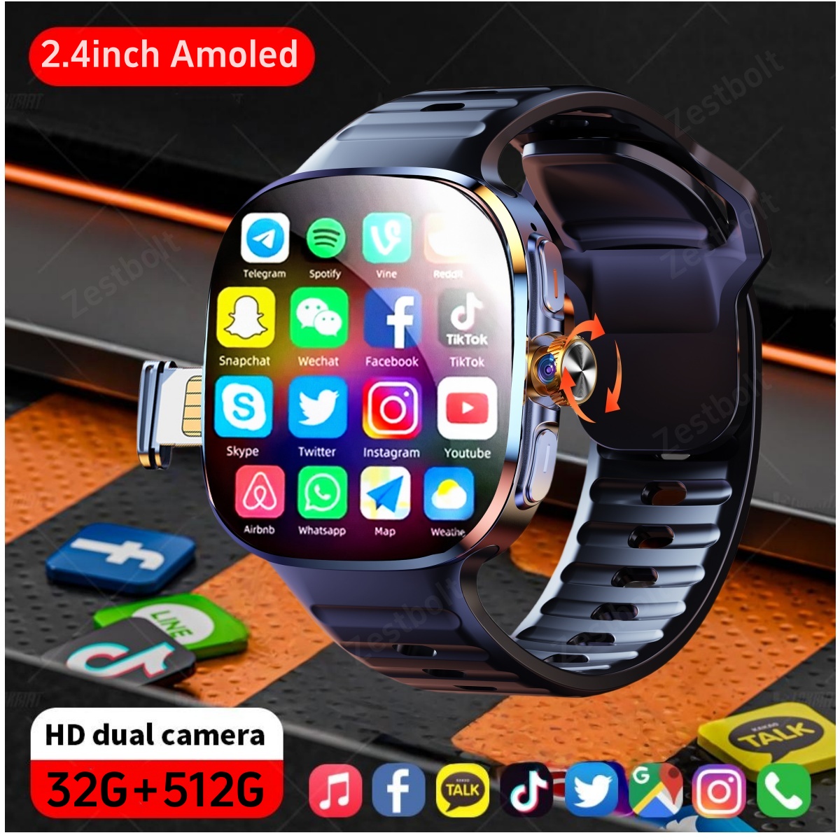 M99 Smartwatch 2,4 Zoll größer – Seaweed Snack Bewertung und Preis