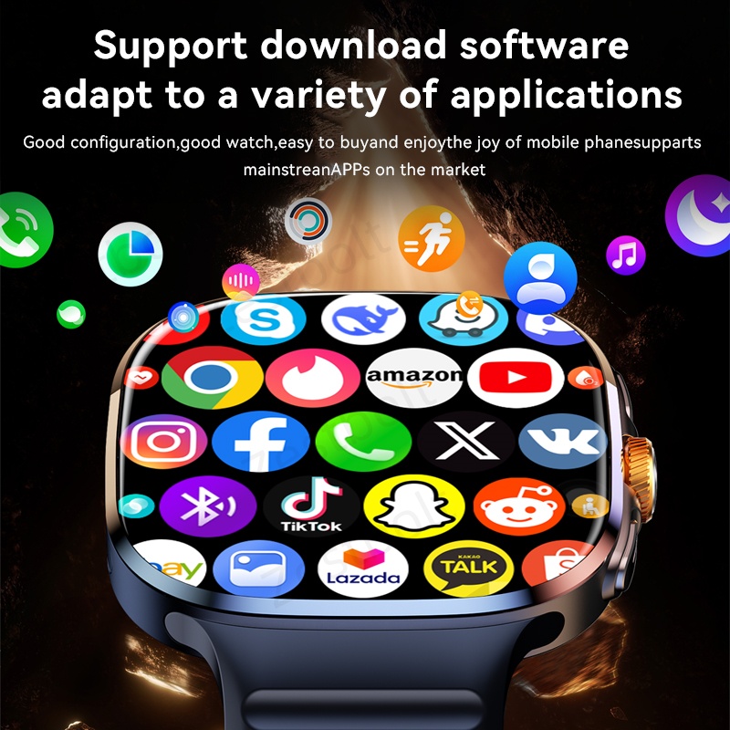 M99 Smartwatch 2,4 Zoll größer – Seaweed Snack Bewertung und Preis