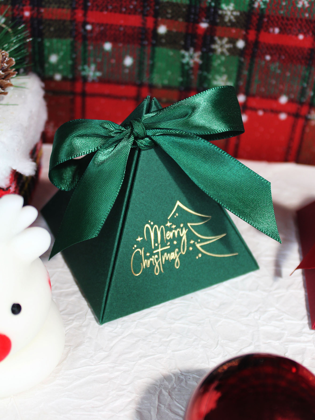 Weihnachts dreieck Box Süßigke – Chocolate Snack Bewertung und Preis