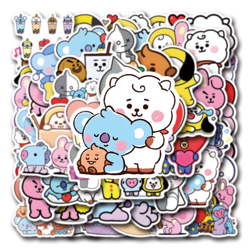 55/110 Stück BT21 Chimmy Cooky – Cookies Pack Bewertung und Preis